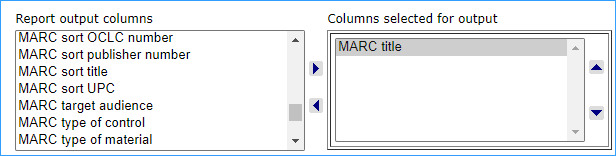 Select column