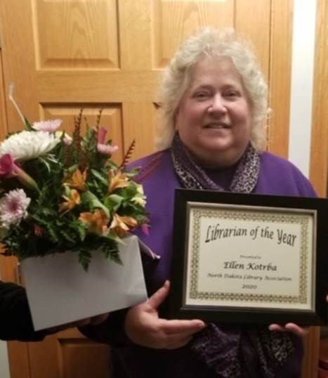 Ellen Kotrba honored as 2020 ND Librarian of the Year