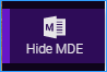 Hide metadata editor icon