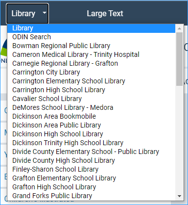 Select a Library to Search