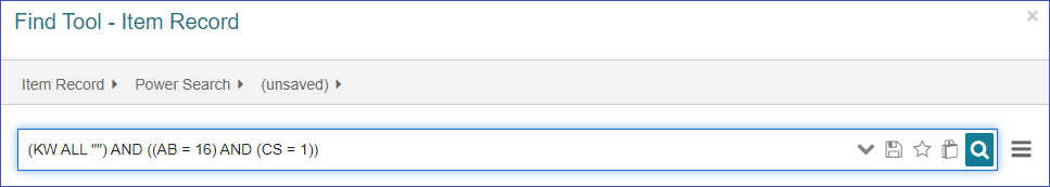 New Power Search image