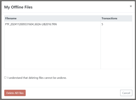 Offline Files