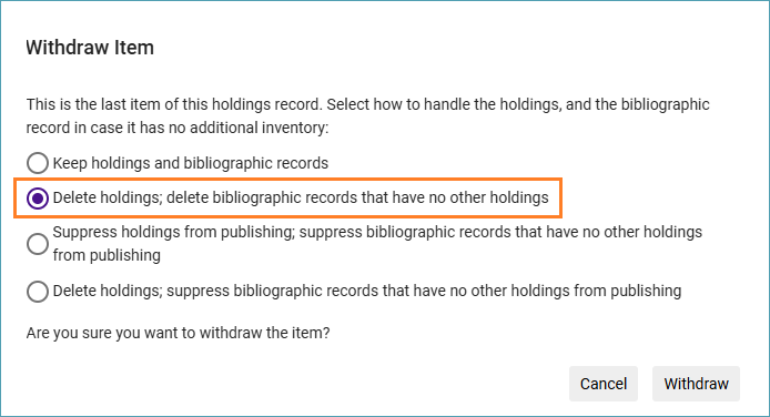 Screenshot Withdraw dialog