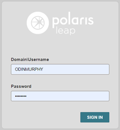 Polaris log in