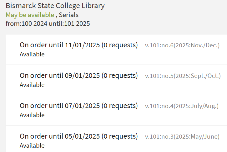 Image of predicted issues in Primo