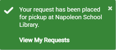 Request message